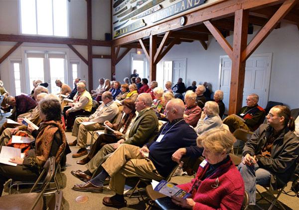 ALL holds Winter Social and Annual Meeting at the Chesapeake Bay Maritime Museum(Photo courtesy of Wilson Wyatt, Jr )

