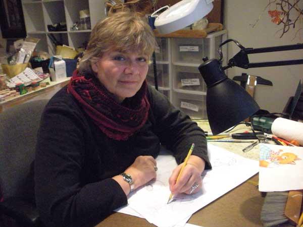  Pictured is award-winning chil­dren's book illustrator and author Laura Rankin, who will offer the class, Illustrating and Writing Children's Picture Books, from February 16 through March 23, 2013, the Academy Art Museum in Easton.
