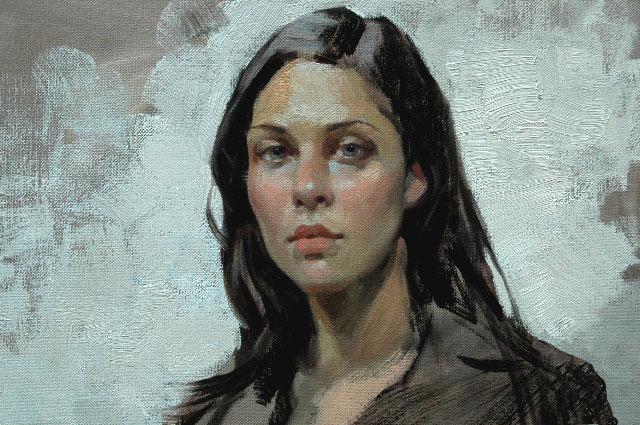 : “Portrait of Amy” by Garin Baker from New York. Baker, a Gallery 717 artist, won the 2013 Plein Air–Easton! Grand Prize, and returns this year to compete against 57 other artists from across the country.