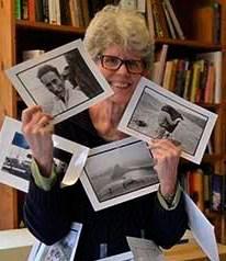 Keep them or trash them? Marie Martin will speak about family photographs at the St. Michaels Library, August 21st. Photo by Len Kowitz