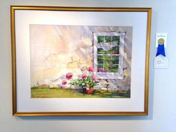 Linda-Hall-Washday-Reflections-watercolor-Best-in-Show-Selections-2015